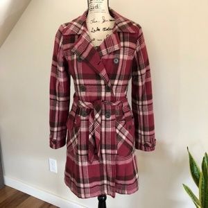 Lux Plaid Coat